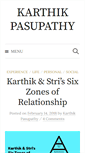 Mobile Screenshot of karthikpasupathy.com